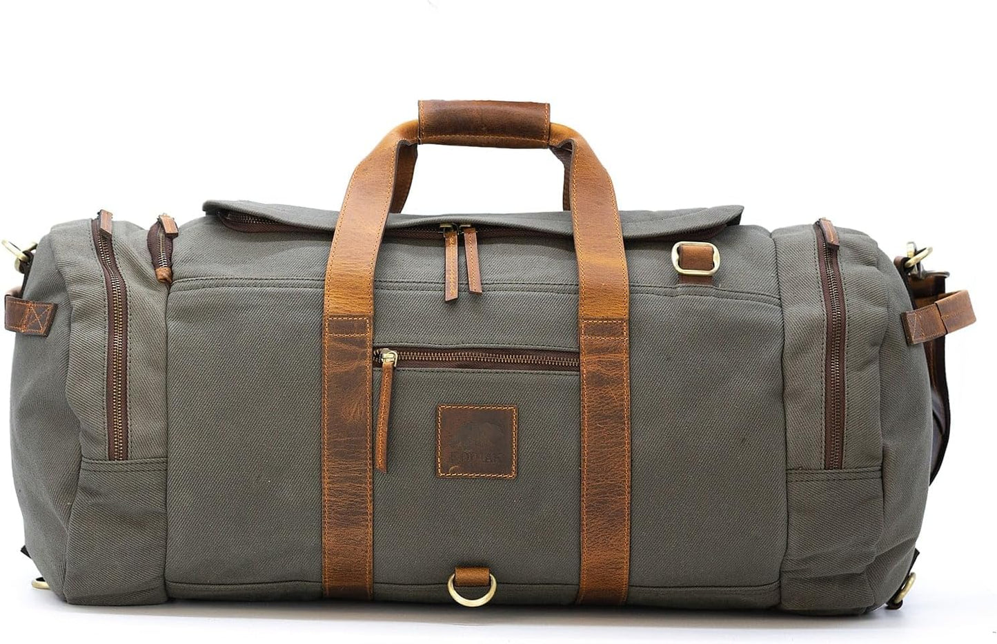 55L Nomad Canvas Duffel (Green)
