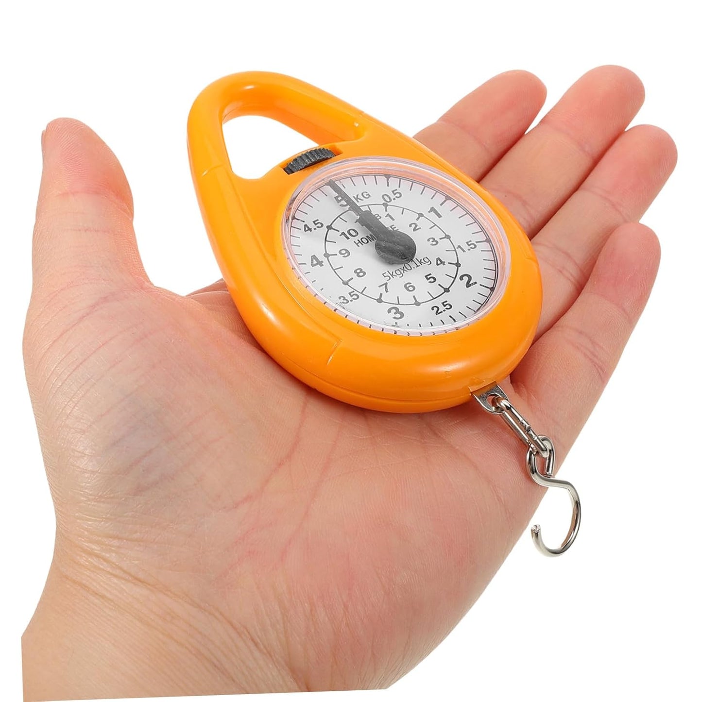 2pcs Mechanical Spring Scale Luggage Portable Hanging Weighing Scale Travel Hook