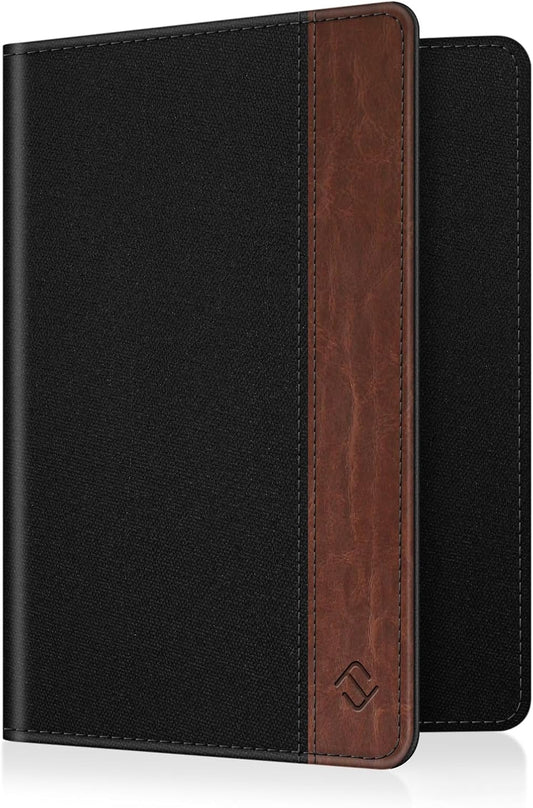 FINTIE Passport Holder, Slim Travel Wallet RFID Blocking Card Case Cover Passport Cover Protector Essentials with Credit Card Slots for Women/Men