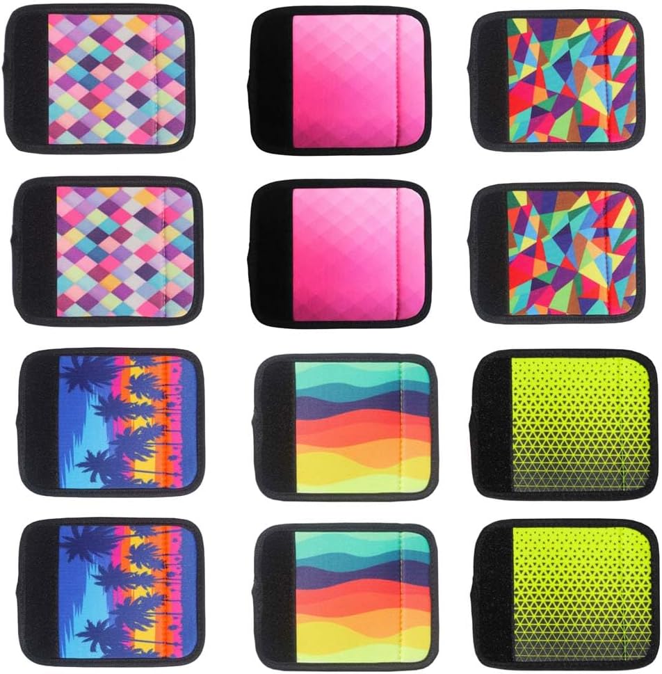 Luggage Handle Wrap 12 Pack-Bulk Luggage Handle Wraps for Suitcases Neoprene Handle