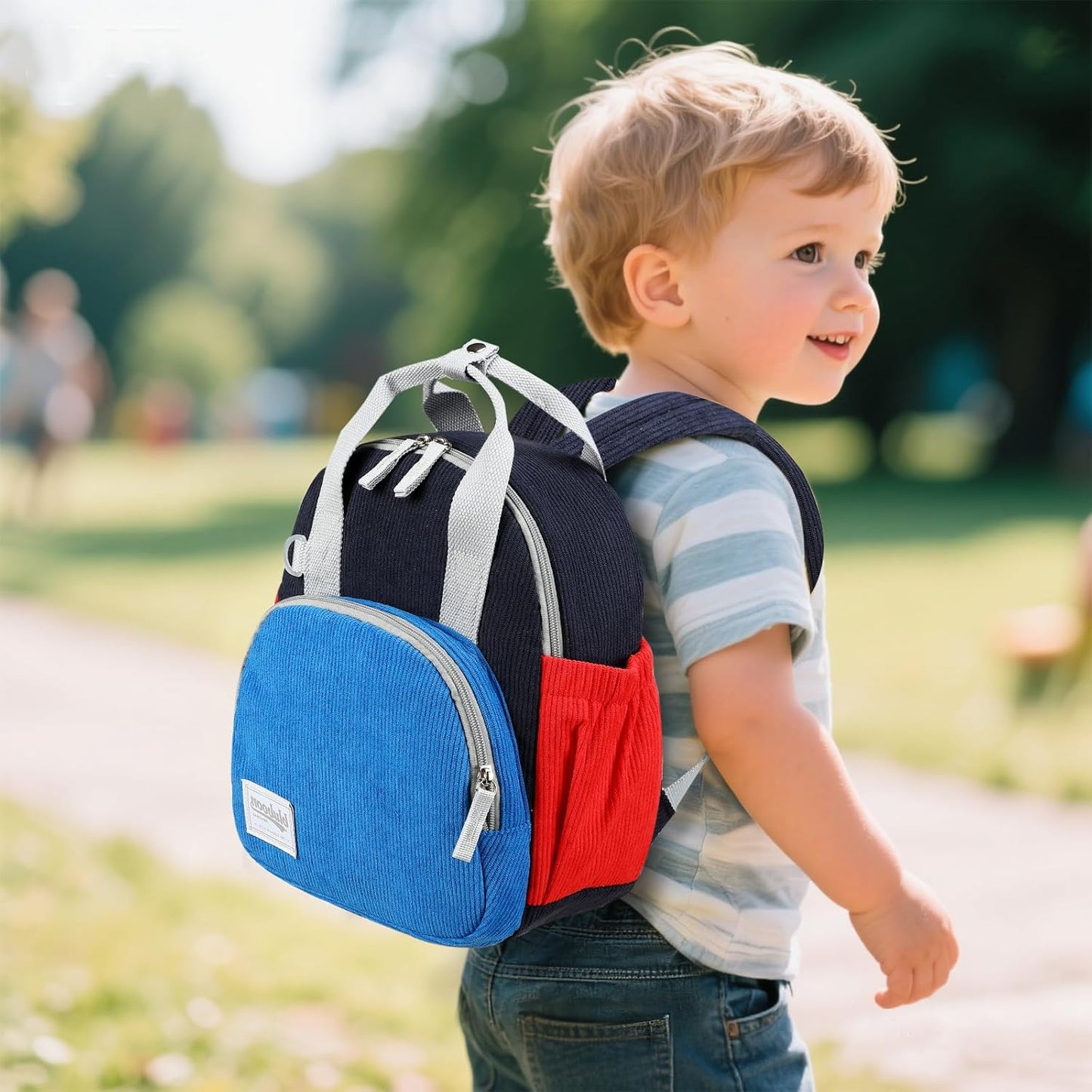 Bluboon Toddler Backpack for Girls Boys 2-4 Cute 12" Preschool Kindergarten Backpacks Kids Daycare Bags School Travel
