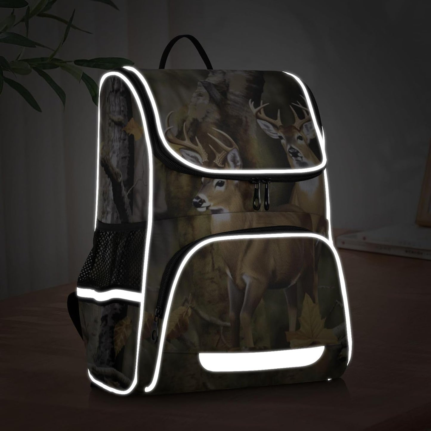 Camo Deer Hunt Cute Backpack For Girls Kids Backpack Boys Teen School Bag Bookbag Travel Daypacks
