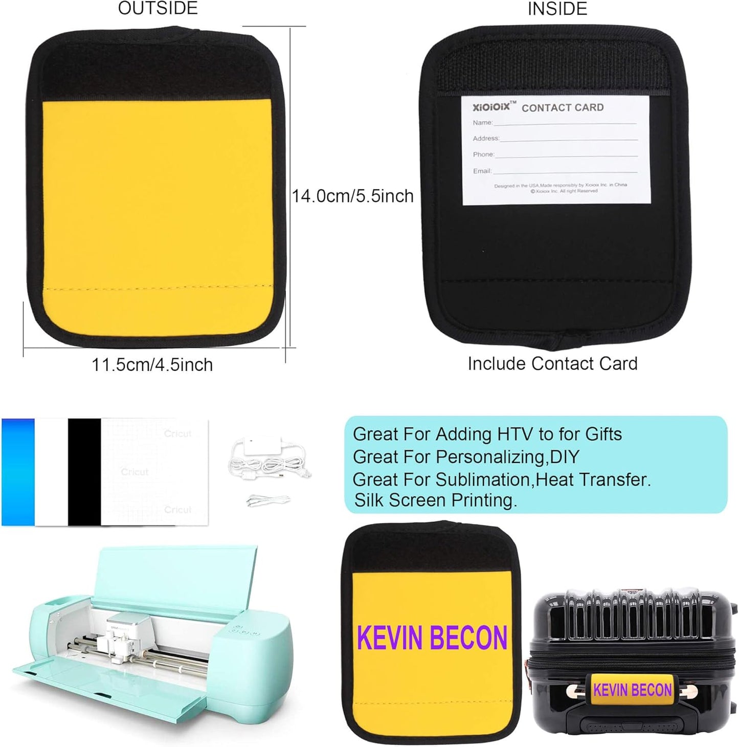 Luggage Handle Wraps for Suitcase Luggage Tags for Suitcases Luggage Identifier/Identification/Markers Travel Essentials for Flying/Airplane/Luggage