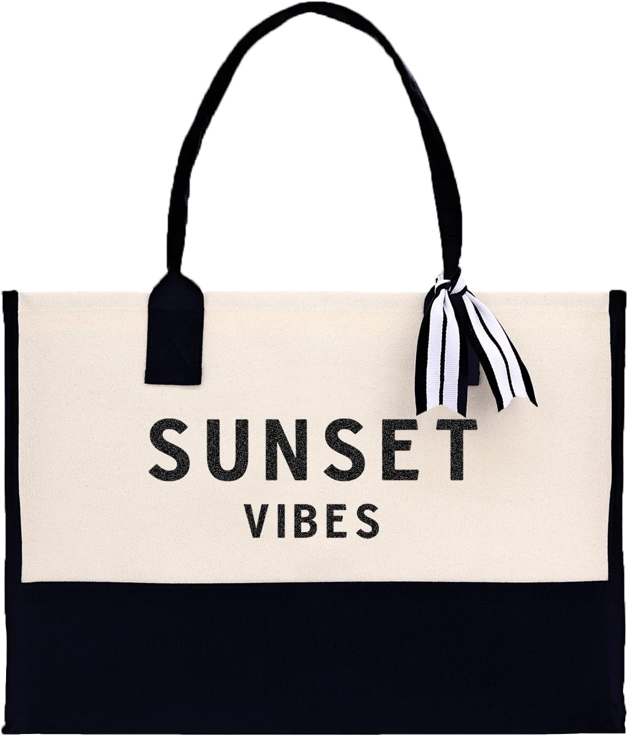 VANESSA ROSELLA Beach Tote Bag Large - Chic Tote Bag for Pool Gym Travel Cruise Picnic Road Trip