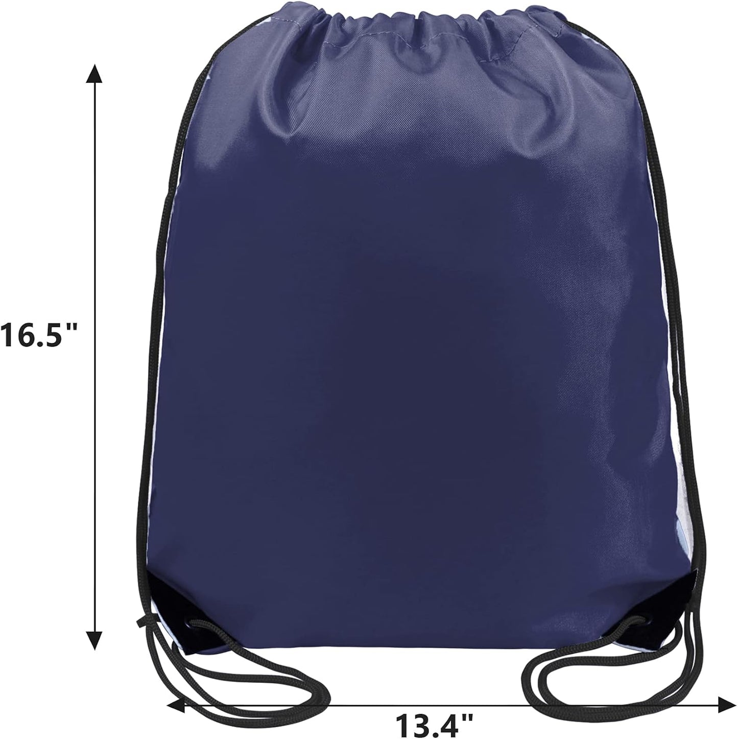BeeGreen Drawstring Backpack Bags 20,30,50 Packs Reflective String Bags for Gym Sport Trip Cinch Sack DIY for Women Men