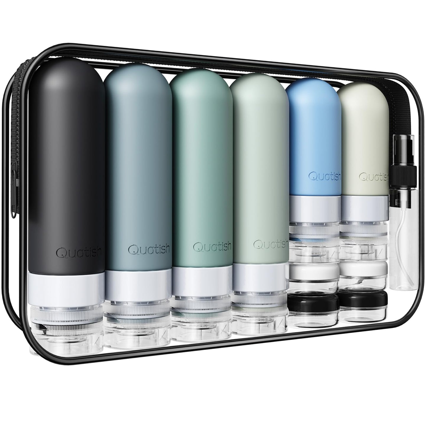 20 Pack Travel Bottles for Toiletries, Original Patented, TSA Approved Travel Size Containers, Leak