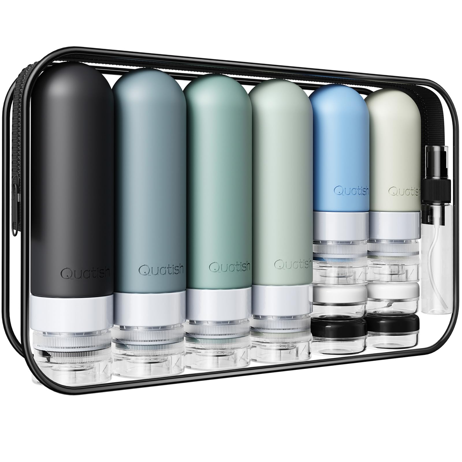 20 Pack Travel Bottles for Toiletries, Original Patented, TSA Approved Travel Size Containers, Leak