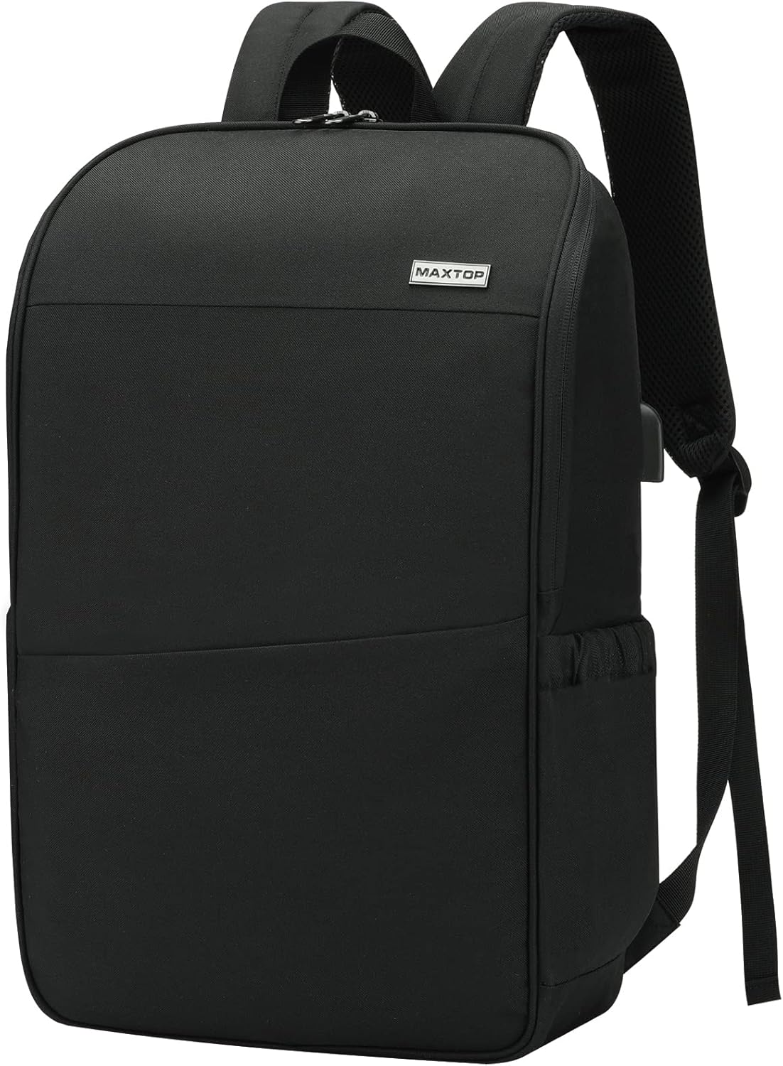 MAXTOP Laptop Backpack Bookbag Backpack with USB Charging Port Anti-Theft[Water Resistant] Work College Business Travel Computer Backpack for Men Women Fits up to 17" Notebook