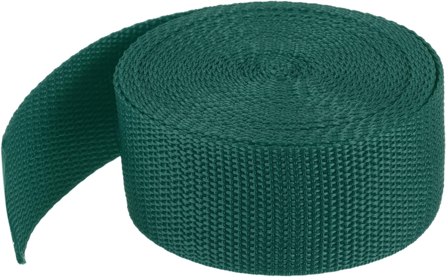 MECCANIXITY Lightweight Polypropylene Webbing Strap 1 1/2" 5 Yard Backpack Strapping Band Dark