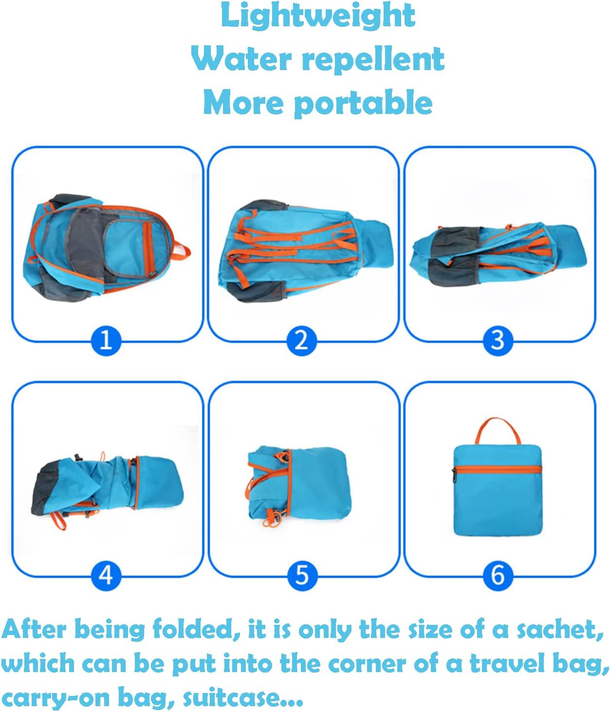 Lywencom Hiking Backpack,20L sports lightweight folding waterproof ultra-light backpack suitable
