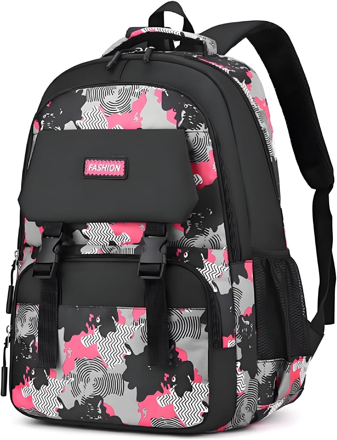 Backpack for Boys Kids School Bags Teen Elementary Middle Student Backpacks 16 inch Laptop Bag Back Packs(Red)
