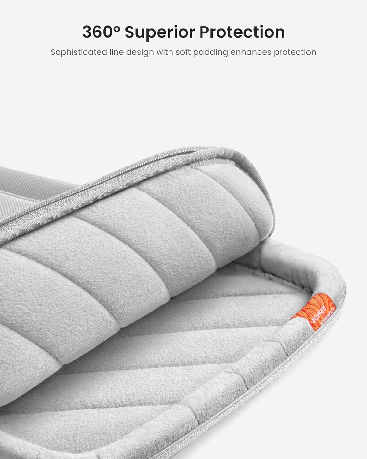 tomtoc 360° Protective Laptop Sleeve for 13.5-14.4 Inch Surface Laptop 6/5/Studio 2/1, Surface