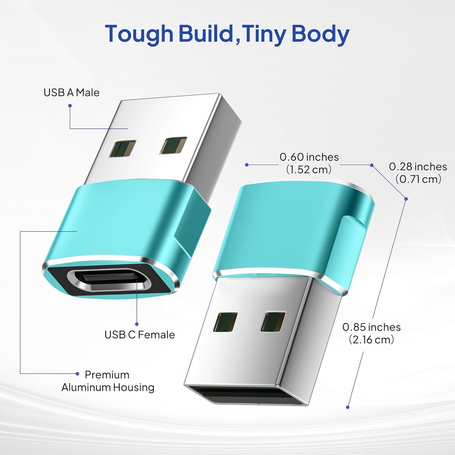 Elebase for Apple Watch Ultra 3 Adapter,USB to USB C Adaptor 4 Pack,Type C Female to A Male Charger Converter for iWatch Series 8 7,iPhone 17 16 15 14 Pro Plus Max,Airpods 4,iPad 9 10 Air 5 Mini 6 7 8