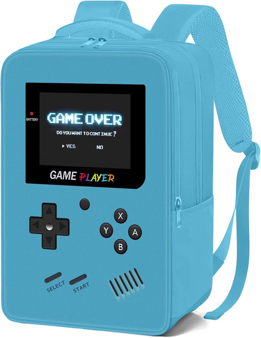Gamer Backpack for Boys,School Boys Backpack for Kids Children Teens Elementary Middle High School,17" Large Capacity Student Bookbag & Multifunctional Video Game Travel Bag