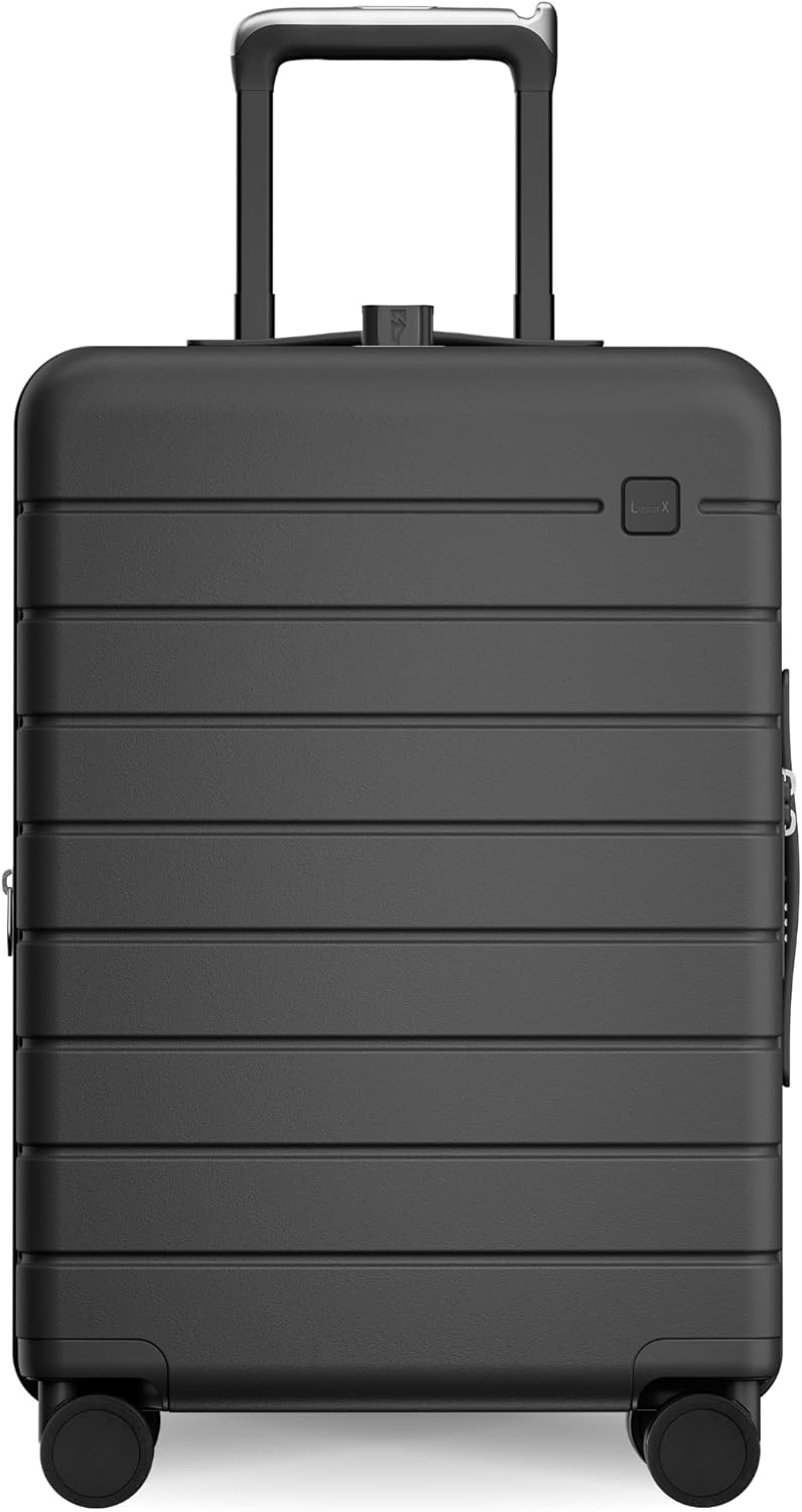 LUGGEX Carry On Luggage HUP3, Accelerate Access with DiHook, Handy Pouch, 20 inch Expandable Hard