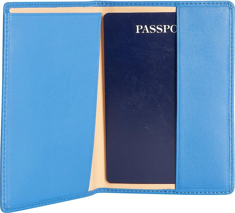 Royce Leather Passport Holder and Travel Document Organizer