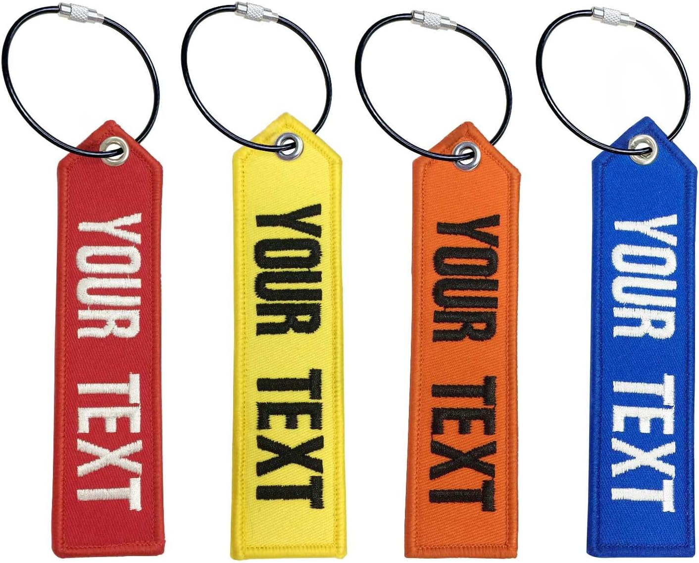1PCS Personalized Luggage Tag, Customized Travel Suitcases Labels Tags with Stainless Steel Loop