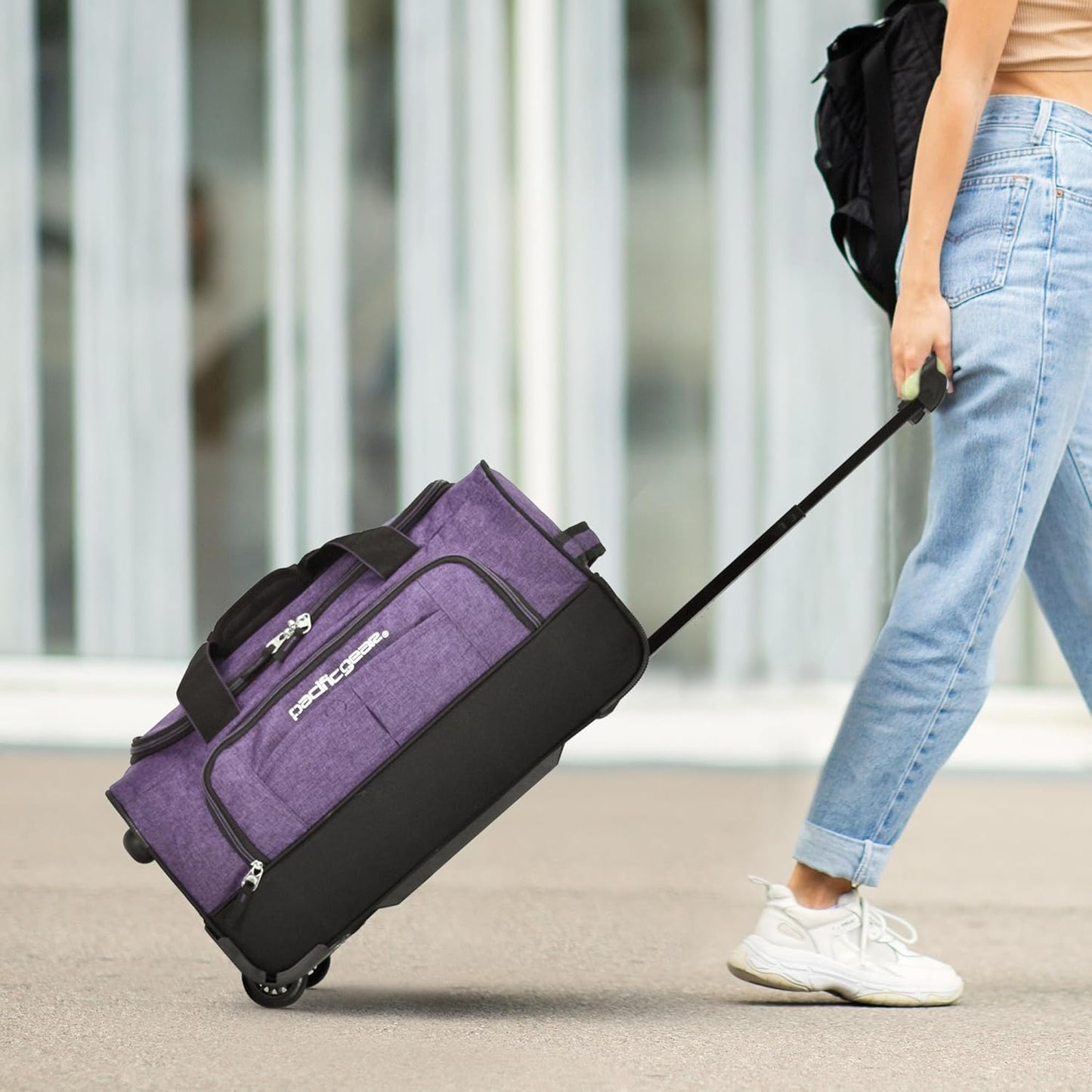 Pacific Gear Duffel Bag with Rolling Wheels