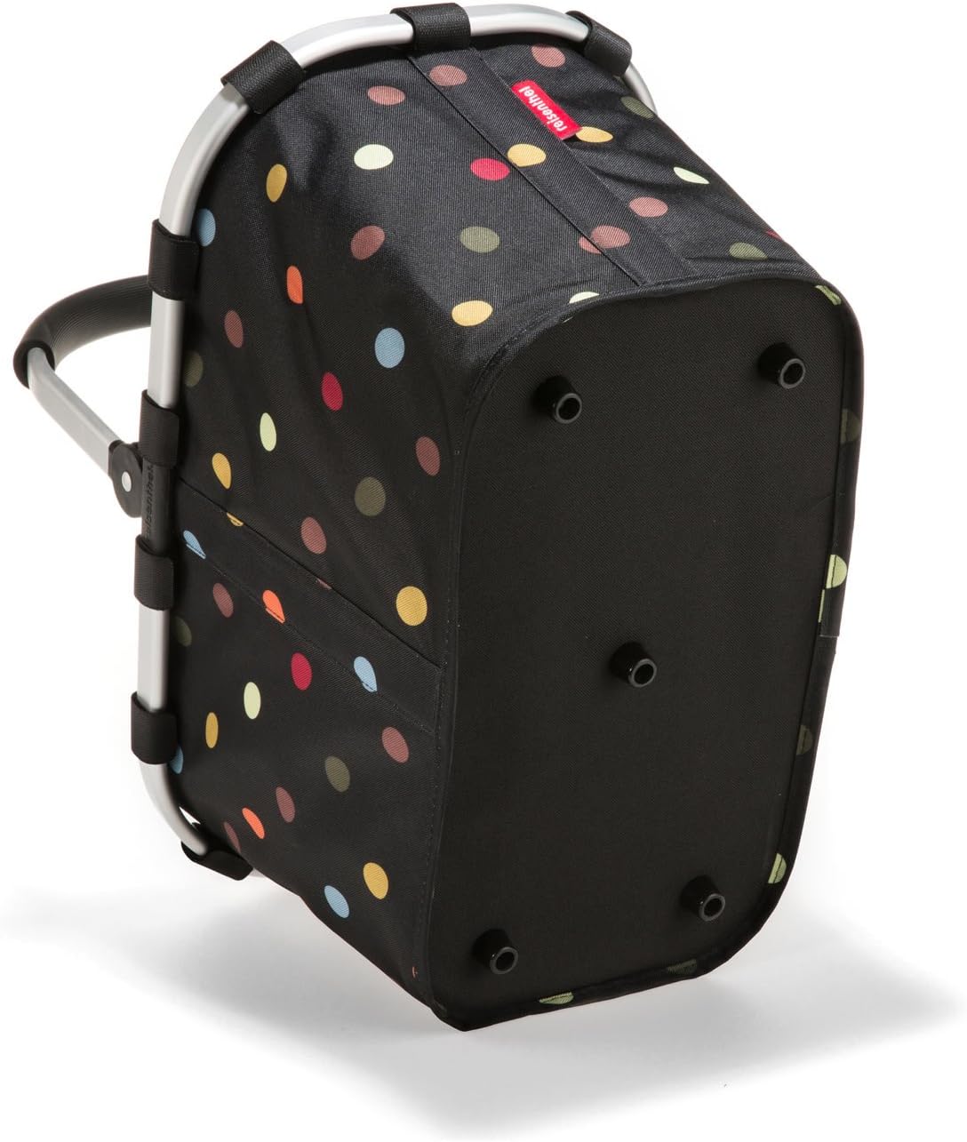 reisenthel carrybag dots - Sturdy shopping basket with plenty of storage space and practical inner pocket - Elegant and water-repellent design