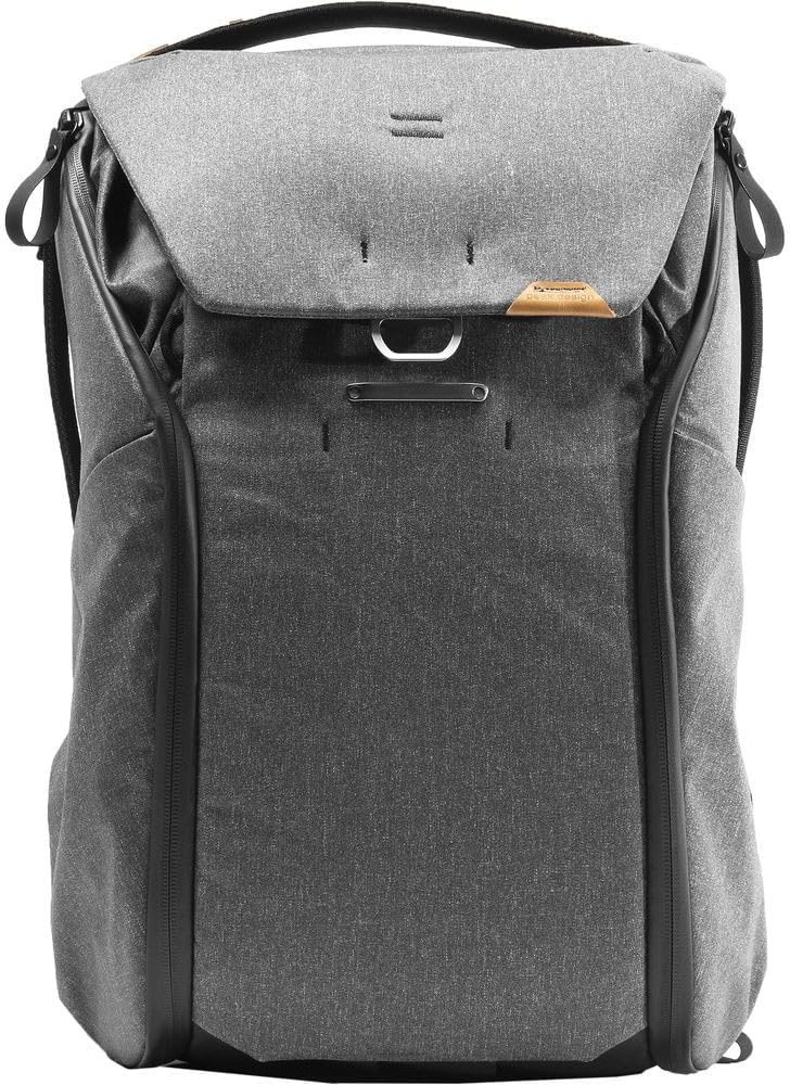 Peak Design Everyday Backpack 30L, Charcoal, MagLatch Top, Dual Side Access, FlexFold Dividers, Fits 15" / 16" Laptop, For Camera Carry, Daily Commutes or Travel, Versatile Backpack for Men & Women
