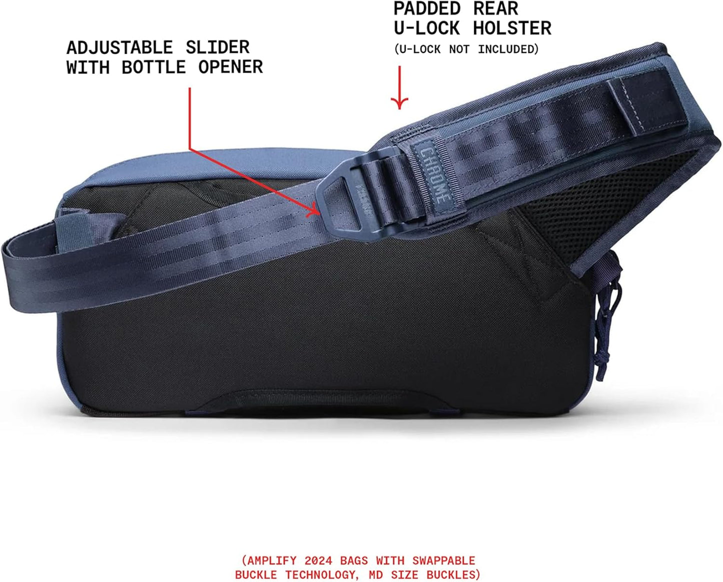 Chrome Industries Mini Kadet Sling Bag – Water Resistant Messenger Crossbody Bag