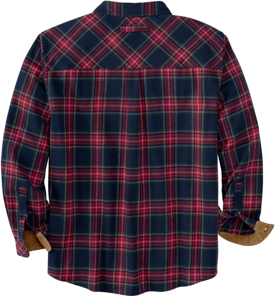 Legendary Whitetails Men's Flannel Shirt Long Sleeve Button Down 100% Cotton