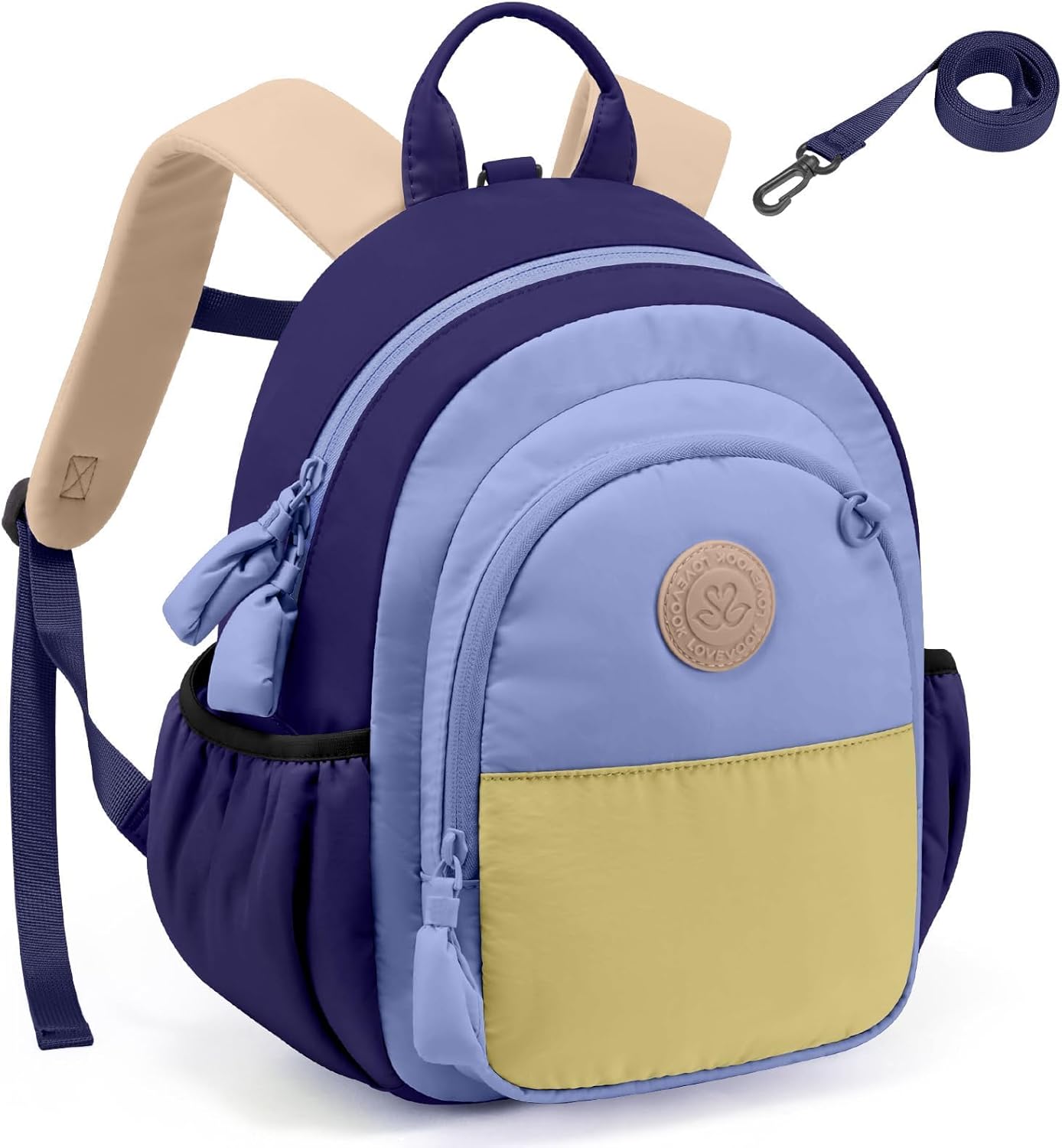 LOVEVOOK Toddler Backpack for Boys Girls 2-4,Puffer Kids Backpack for Preschool,Mini Cute Bookbag for Elementary,Daycare Bag