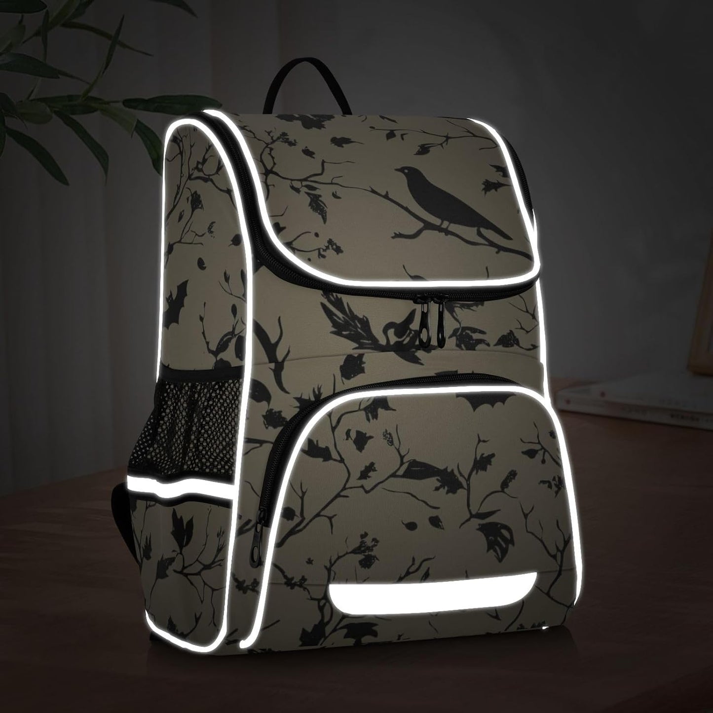 Bats Raven Gothic Cute Backpack For Girls Kids Backpack Boys Teen School Bag Bookbag Travel Daypacks