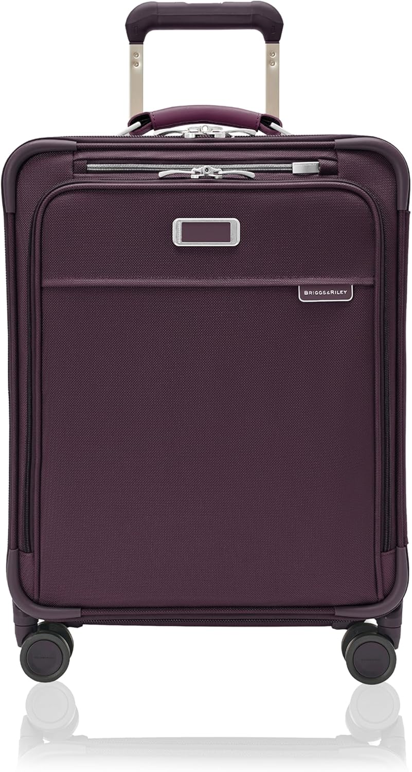 Briggs & Riley 21" Global Carry On Expandable Spinner - Luggage for International Travel, Suitcases
