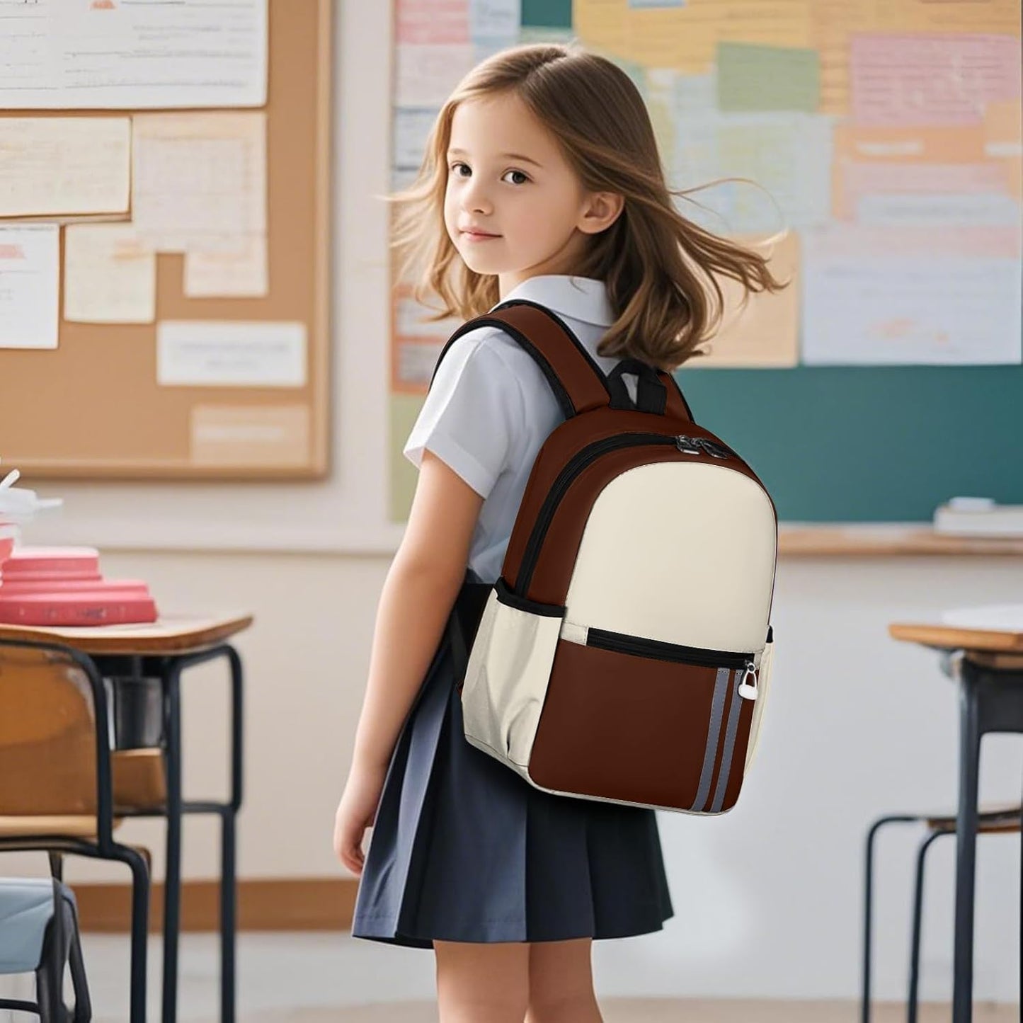 Kids Backpack for Boys Kindergarten School Backpack 14 inch Bookbag for Boys 4-8