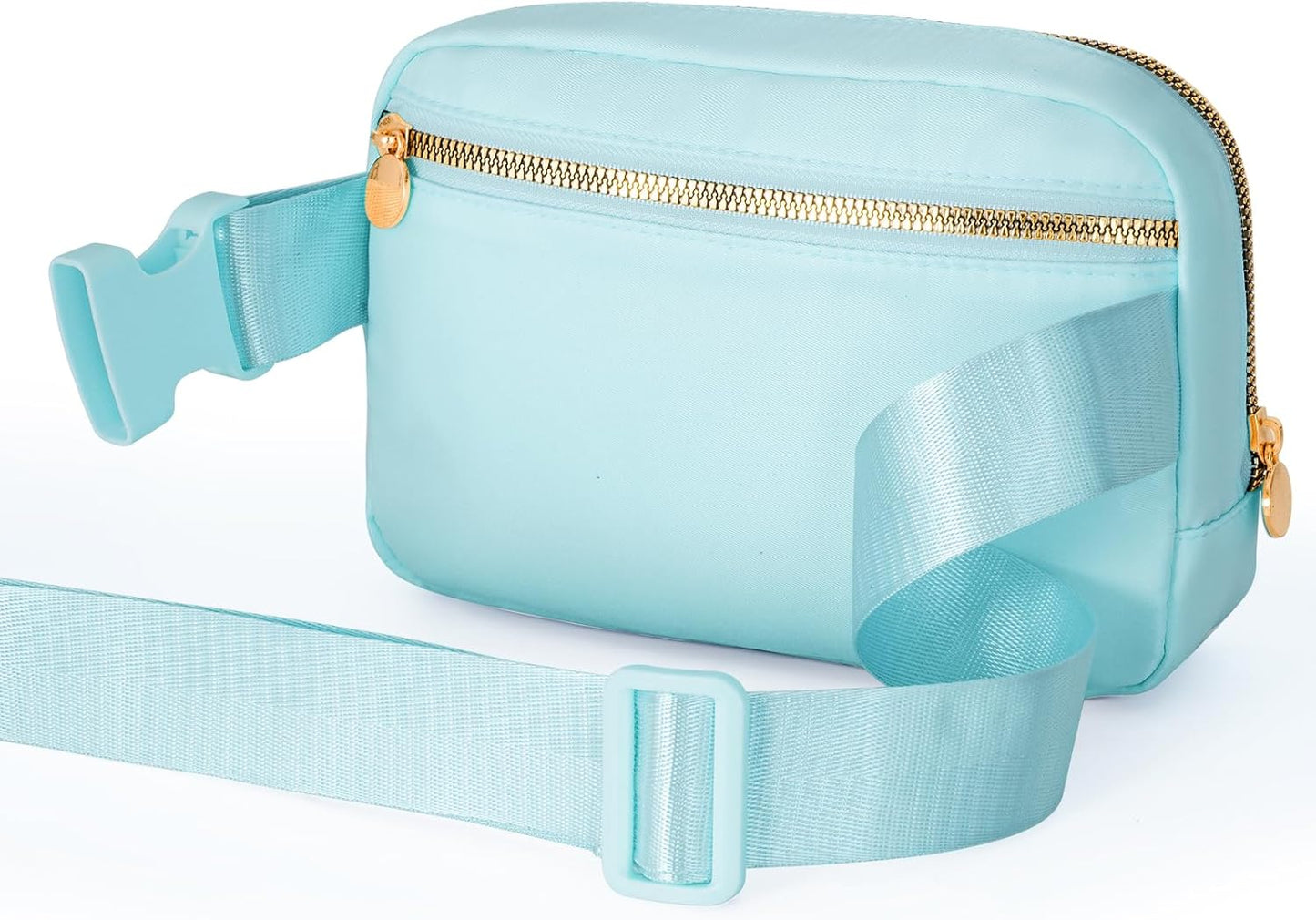 Cross Body Fanny Pack for Women,Fashion Waist Packs Crossbody Bags,Belt Bag with Adjustable Strap - Blue