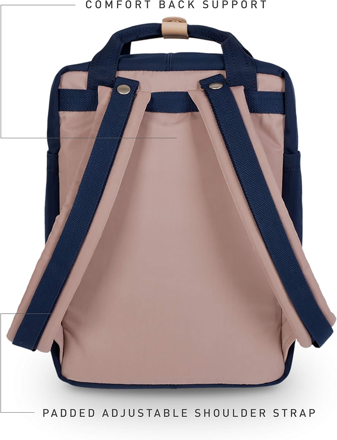 Doughnut Macaroon 16L Travel Backpack Ladies College Lightweight Casual Daypacks Bag Backpack