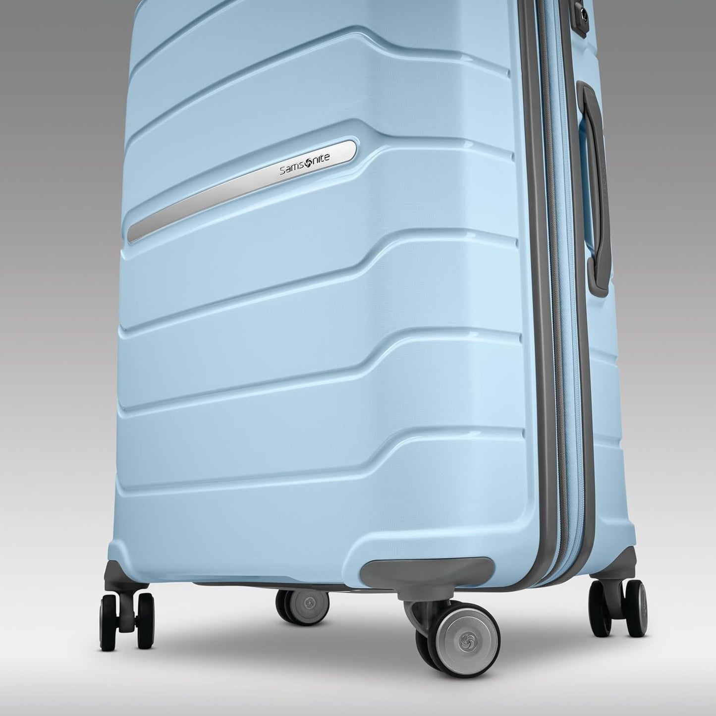 Samsonite Freeform Hardside Carry-On Luggage with Spinner Wheels - Hardshell Suitcase - TSA