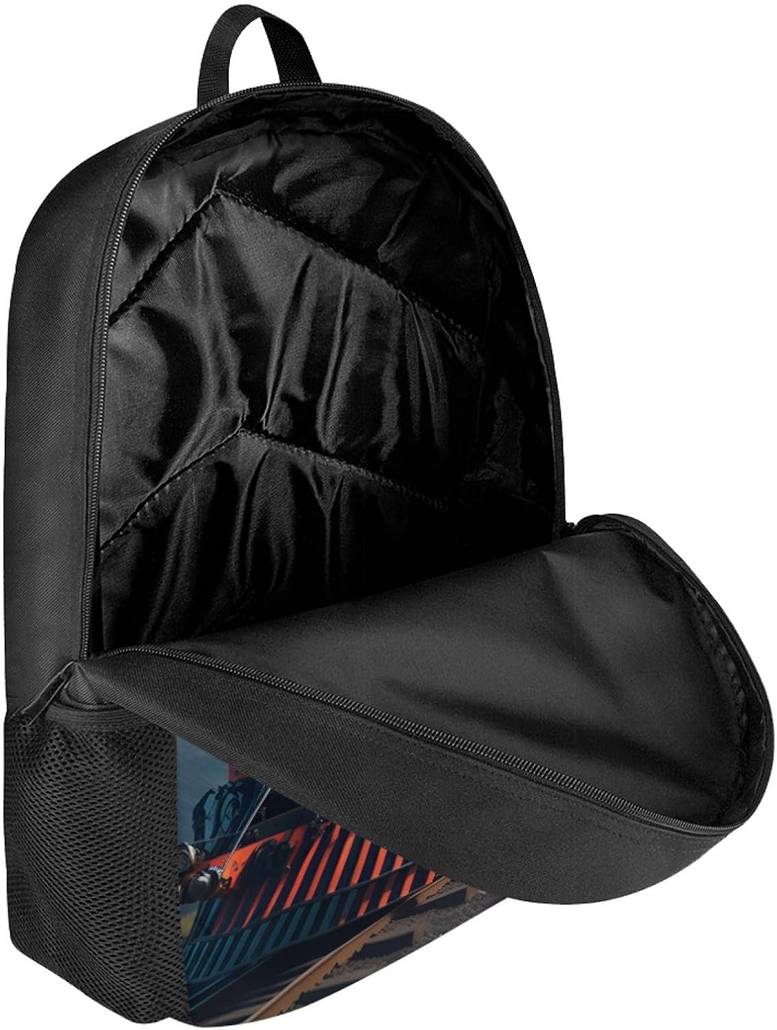 Train School Backpack Lightweight Laptop Backpacks Large Capacity 1 Main Compartment Outdoor Bookbag for Kids Boys Girls (Color5)
