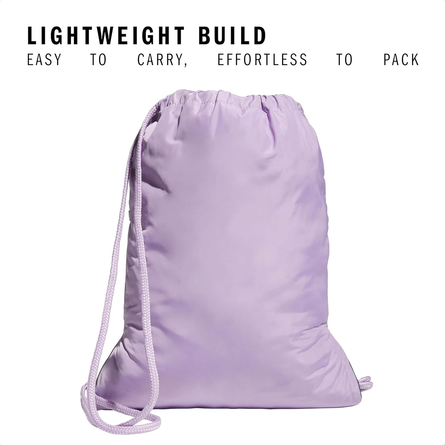 adidas Alliance Sackpack – Drawstring Backpack Small Bag for Men and Women