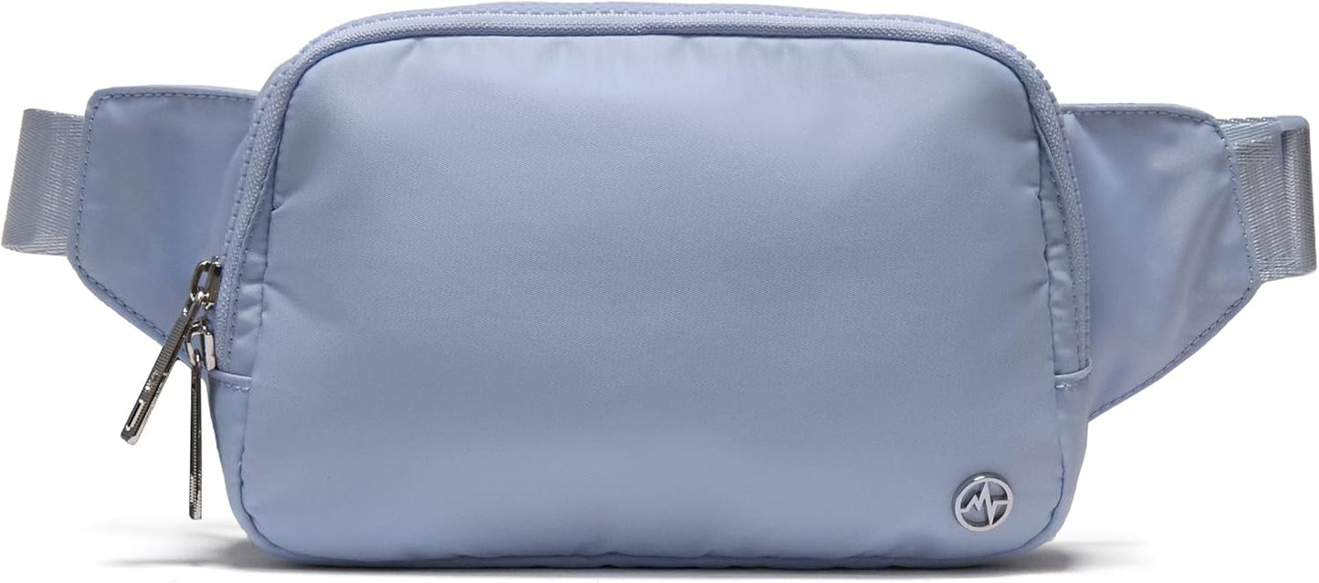 Pander Belt Bag Large 2L, Nylon Fanny Pack Purse for Women and Men with Adjustable Strap