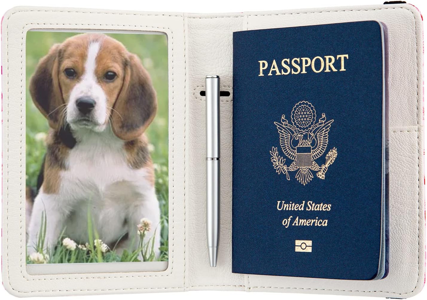 Passport Holder Men,Passport and Document Holder Book Cover Travel Passport Wallet Document Holder for Traveling Rfid Blocking (surfer)
