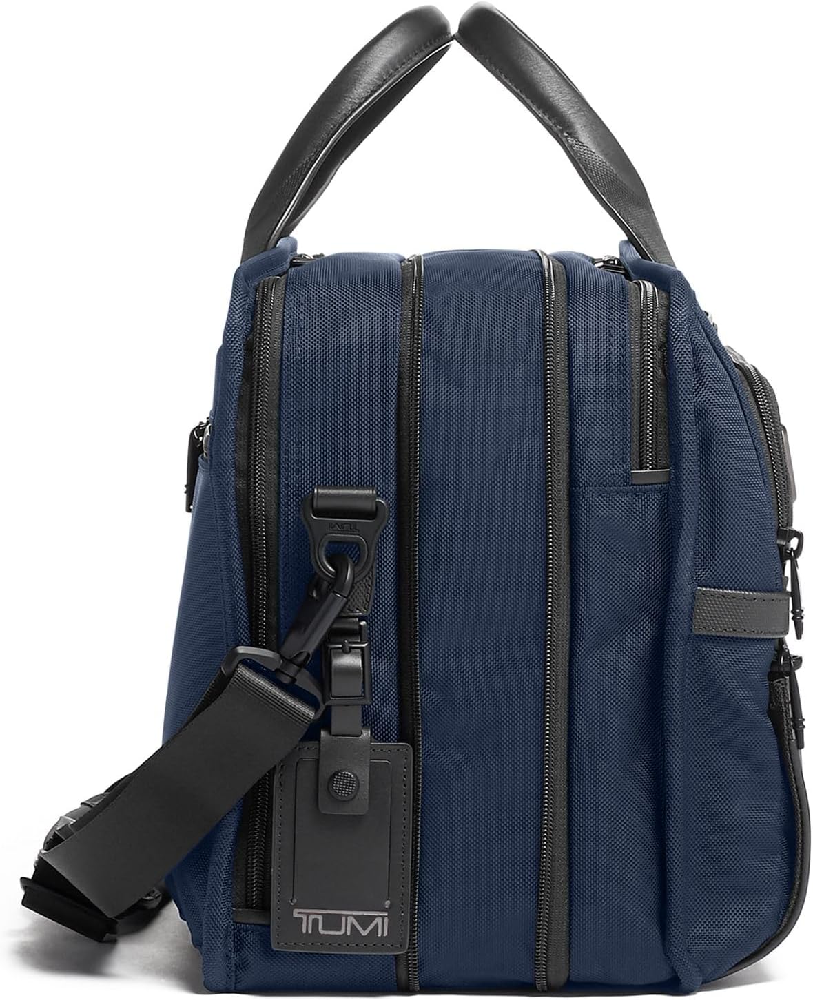 TUMI Alpha Expandable Organizer Laptop Briefcase - 15-Inch Laptop Briefcase Organizer for Men & Women - Travel Laptop Bag