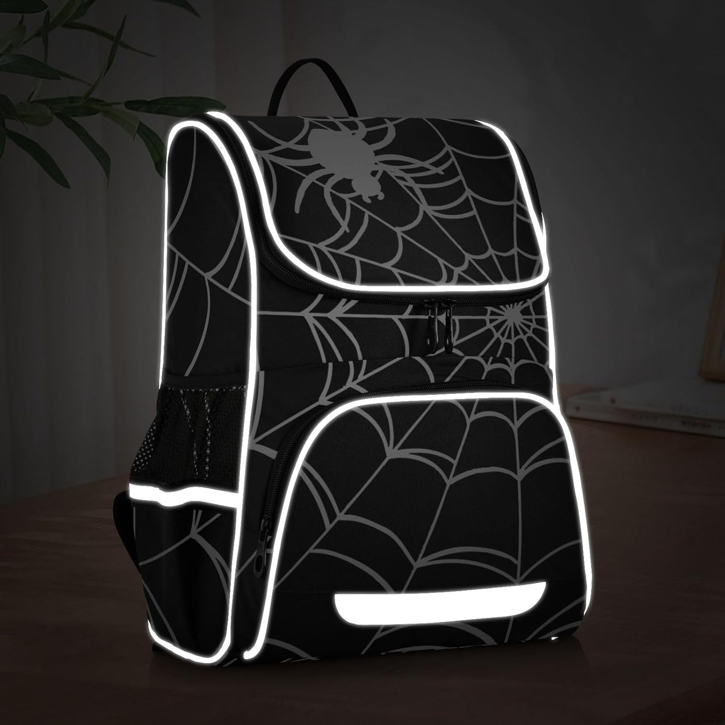 Goth Spider Web Cute Backpack For Girls Kids Backpack Boys Teen School Bag Bookbag Travel Daypacks