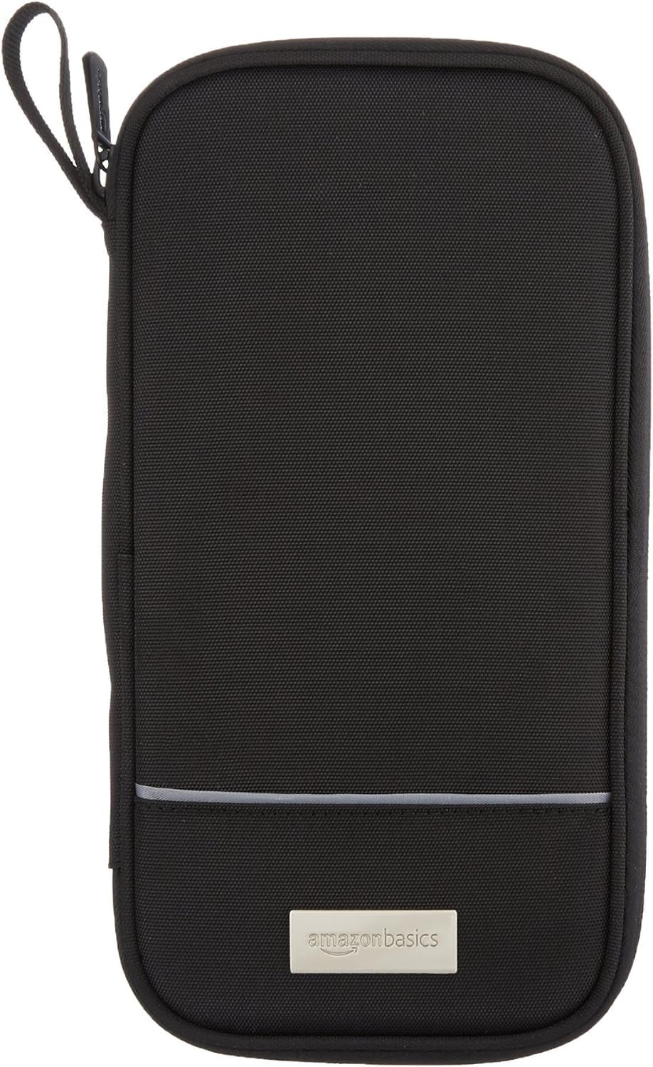 Amazon Basics RFID-blocking Passport Wallet, Passport Holder for Travel, Polyester/Nylon Material