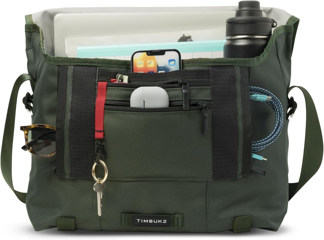 Timbuk2 Classic Messenger Bag - Durable, Water-Resistant, fits 13", 15", 17" Laptop