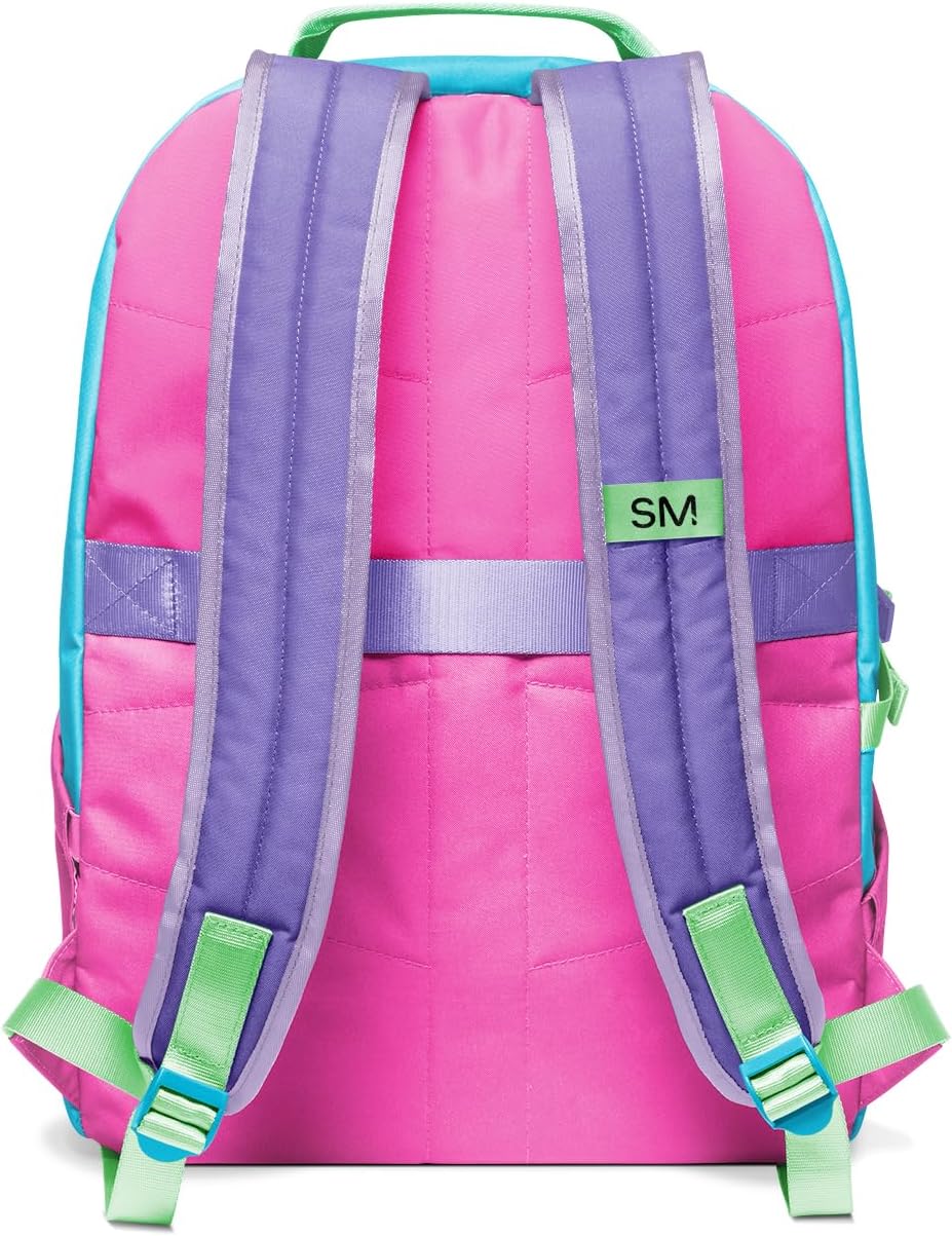 Simple Modern Ellis Backpack for School | Medium 20L Elementary Middle and High School Bookbag for Kids and Teens | Girls and Boys | 80s Mix