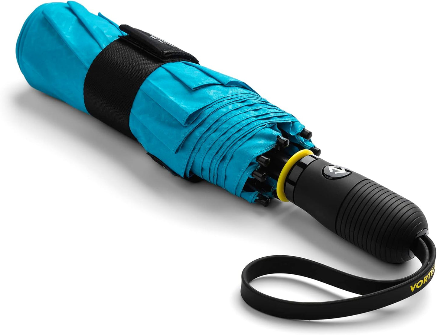ShedRain Vortex Automatic Compact Folding Windproof Travel Umbrella – Rain & Windproof Vented Double Canopy – Protect from Rain, Sun & Wind - Wind Tunnel Tested to 75 mph