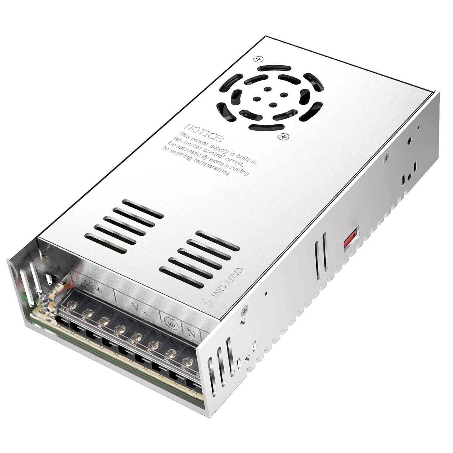 12V 30A 360W 110V AC to DC Regulated Universal Switching Power Supply, Transformer Adapter LED Driver for LED Strip Lights, CCTV Camera System, CCTV, Radio, 3D Printer