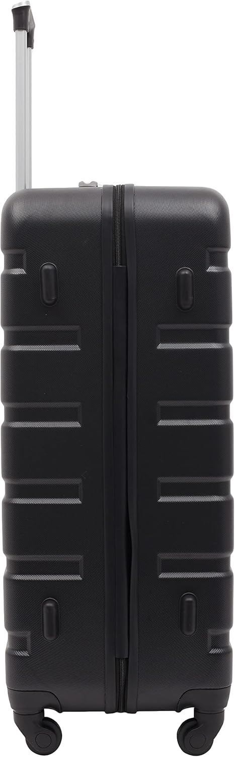 Travelers Club Harper Luggage, Black, 2 Piece Set