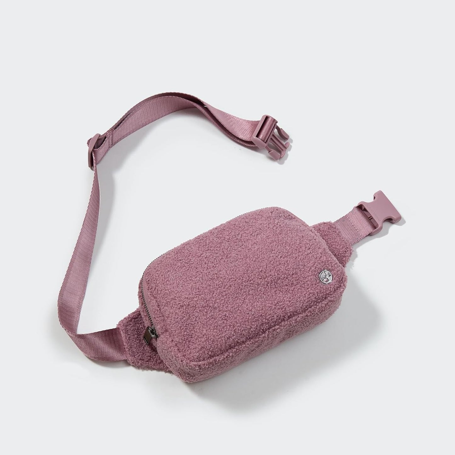 Pander Large 2L Fanny pack Everywhere Fleece Belt Bag for Women and Men with Adjustable strap Belt. (Purple Lavender)