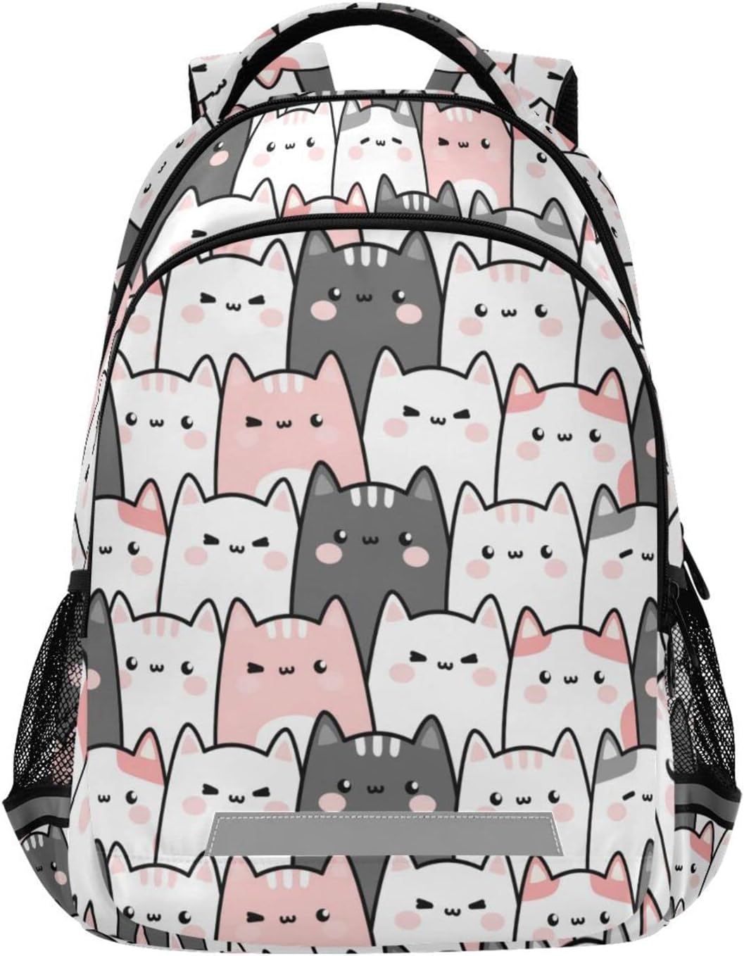 Cute Cats Kittens Backpack for Girls Boys Elementary School Bag Kids Bookbag Travel Rucksack