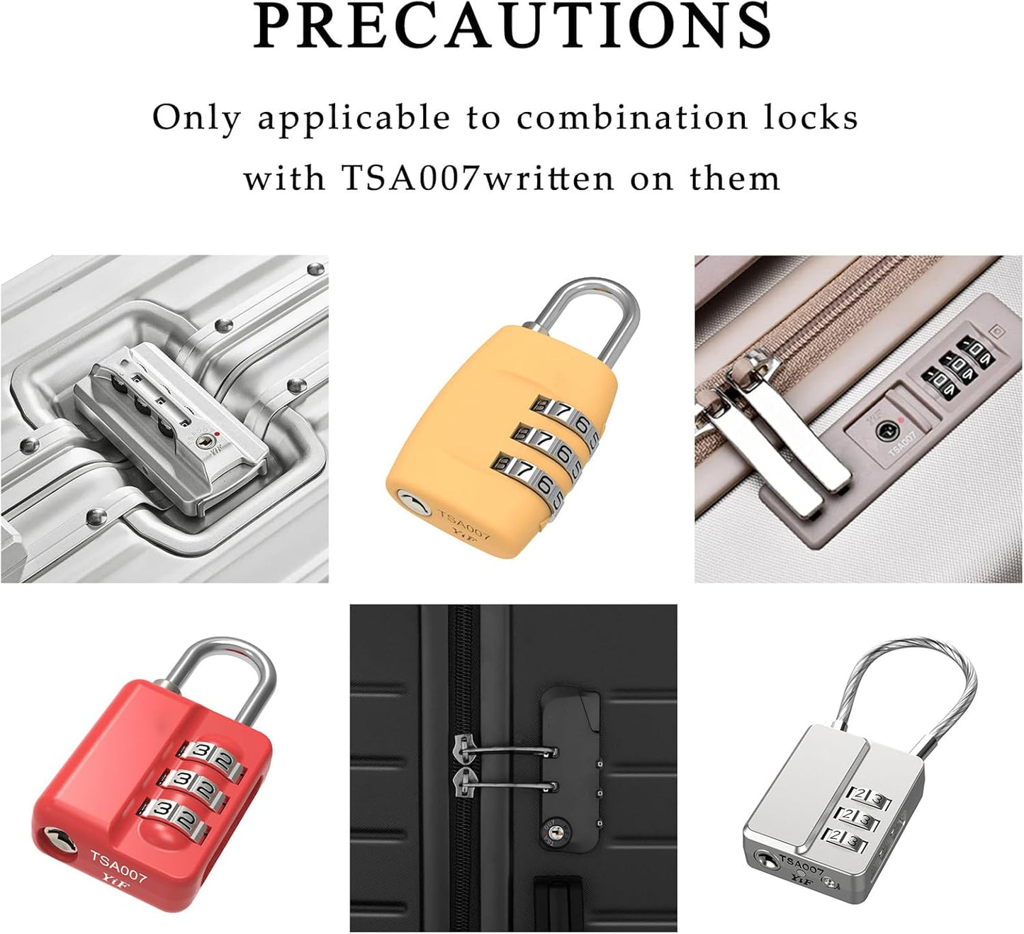 2PCS 007 Master Luggage Key,for T-S-A Approved Luggage Lock,Suitcase Luggage Lock