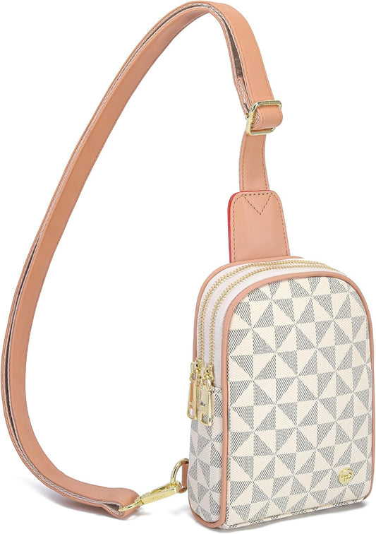 INICAT Travel Small Sling Bag Faux Leather Crossbody Bags Women Cross Body Bag Purses for Woman