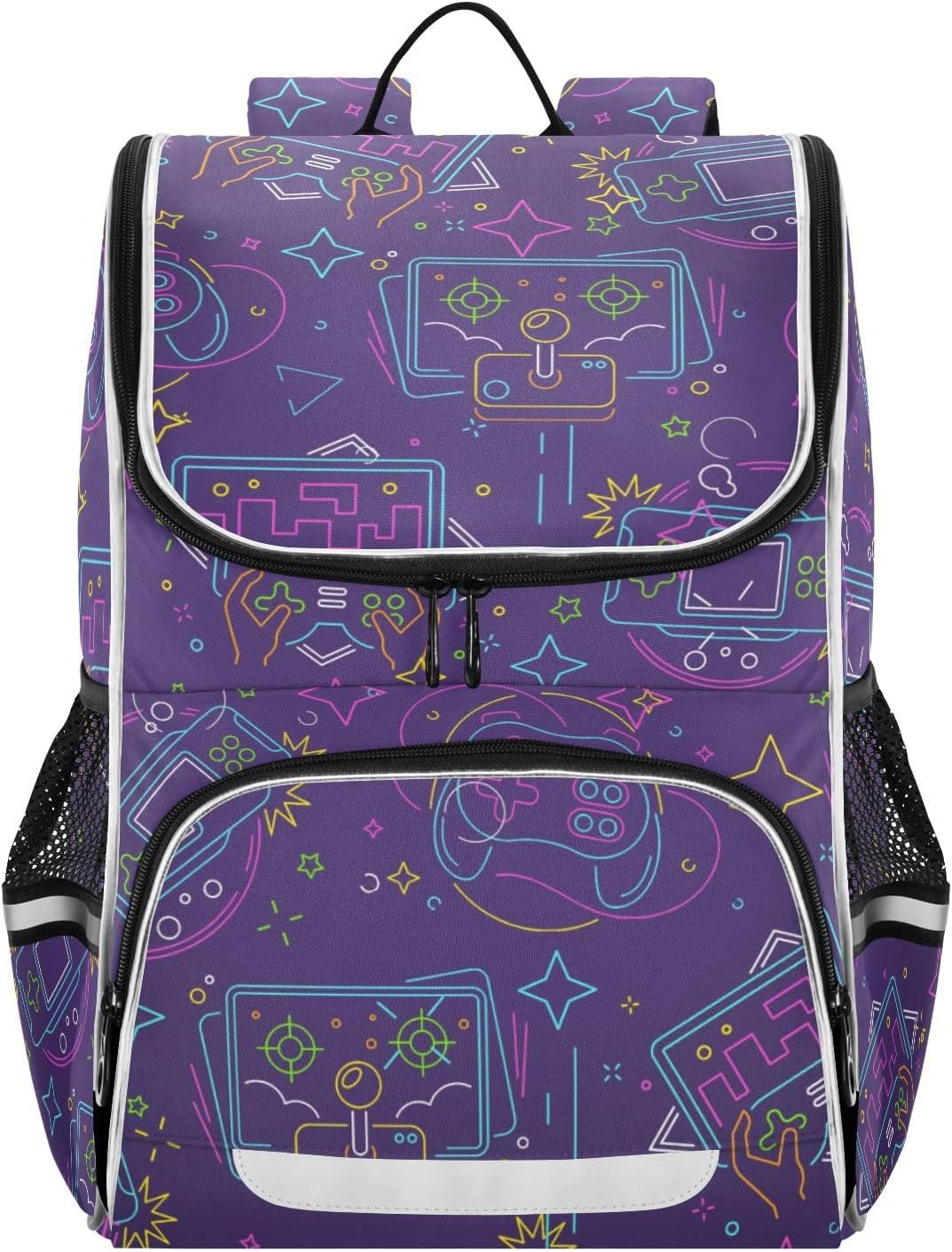 Gamepad Game Weapon Cute Backpack For Girls Kids Backpack Boys Teen School Bag Bookbag Travel Daypacks
